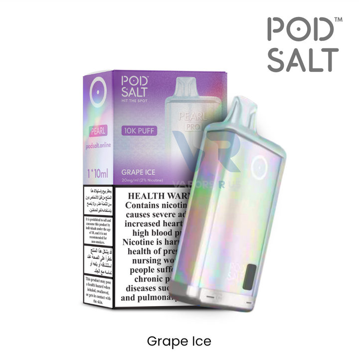 PODSALT -  PEARL PRO 10000 PUFFS 20MG DISPOSABLE