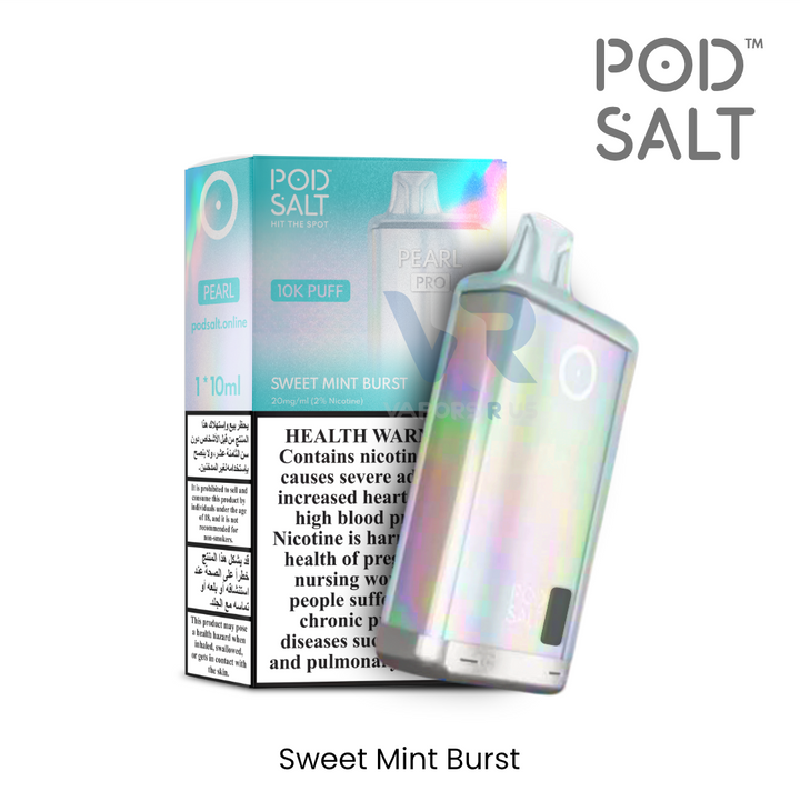 PODSALT -  PEARL PRO 10000 PUFFS 20MG DISPOSABLE