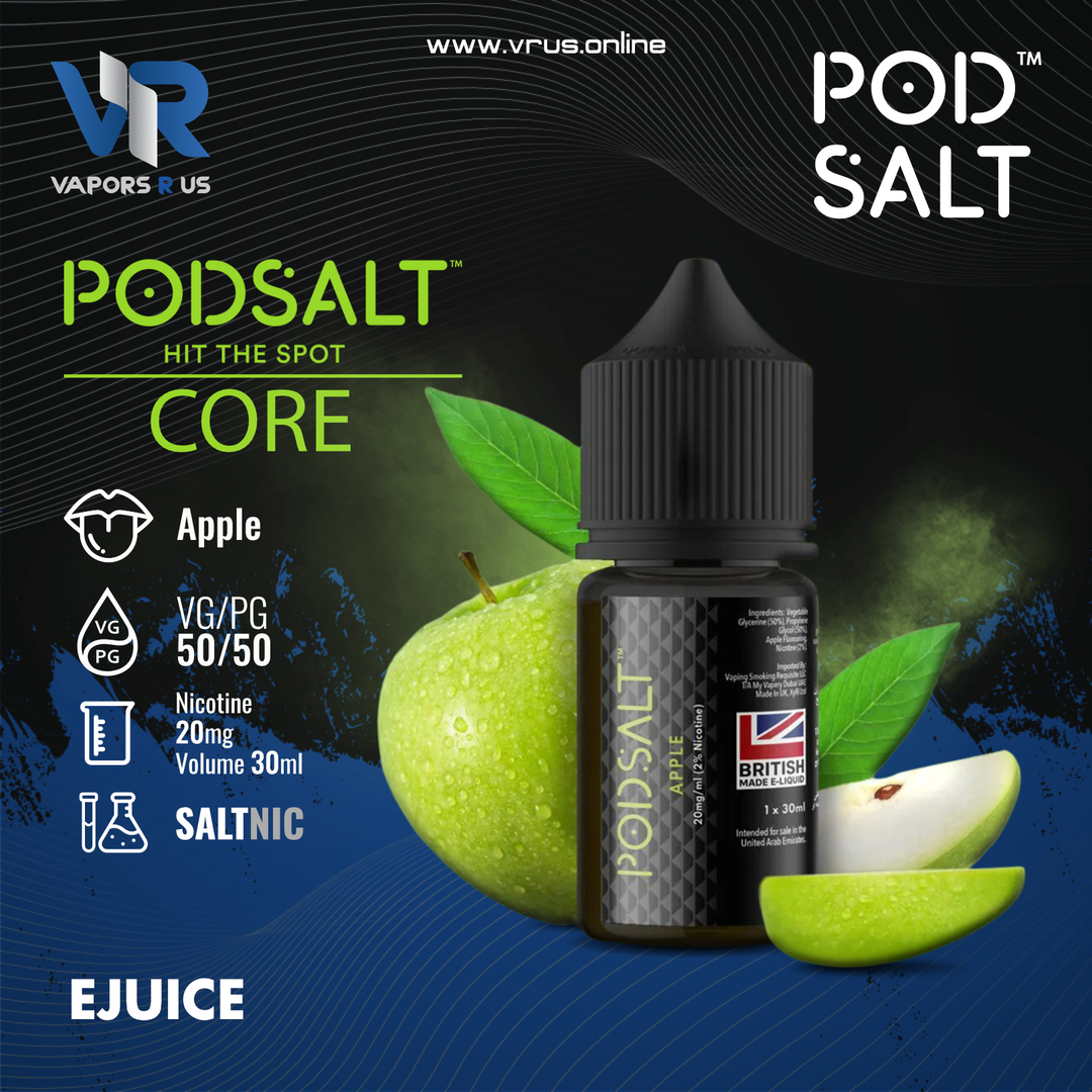 POD SALT CORE - Apple 30ml (SaltNic)