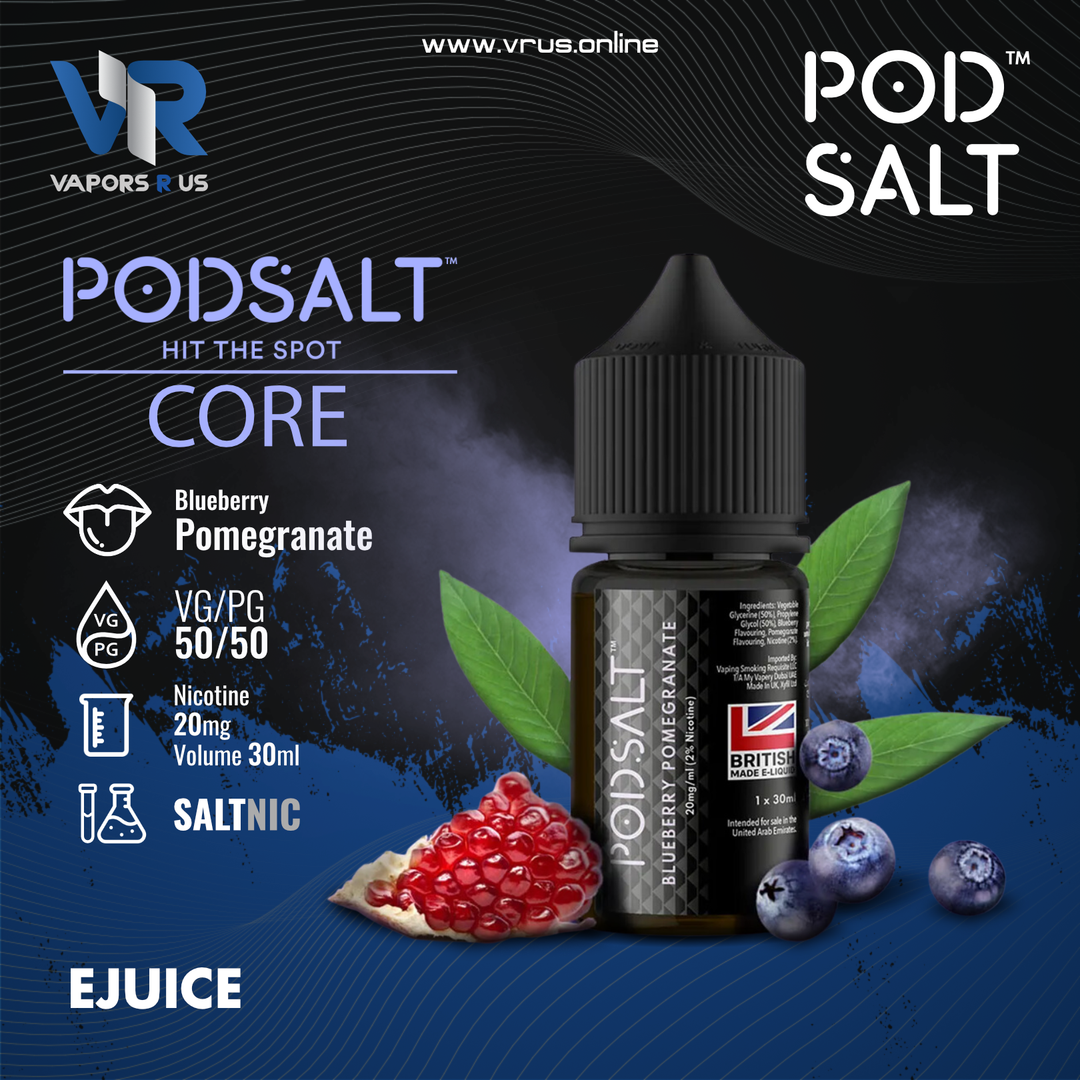 POD SALT CORE - Blueberry Pomegranate 30ml (SaltNic)
