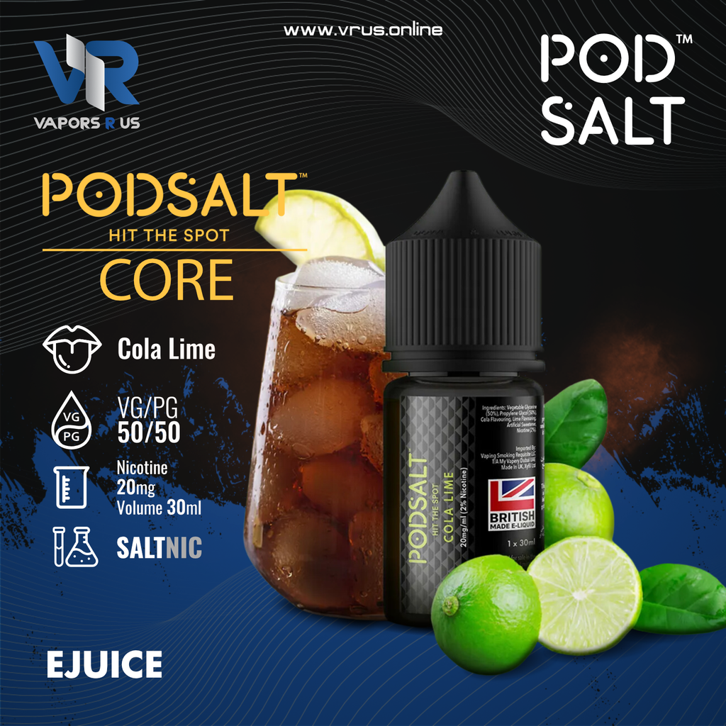 Pod Salt Blueberry Pomegranate 30ml Nicotine Salt E-Liquid (UAE) - 20m