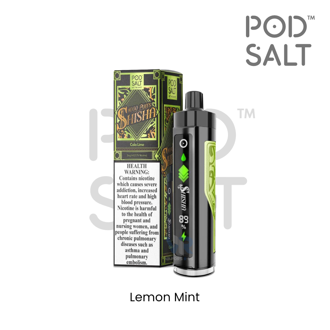 POD SALT - SHISHA 8000 3mg/ml POD SALT - SHISHA 8000 3mg/ml