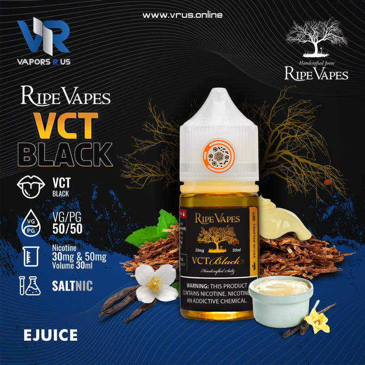 RIPE VAPES VCT BLACK 30ml (SaltNic)