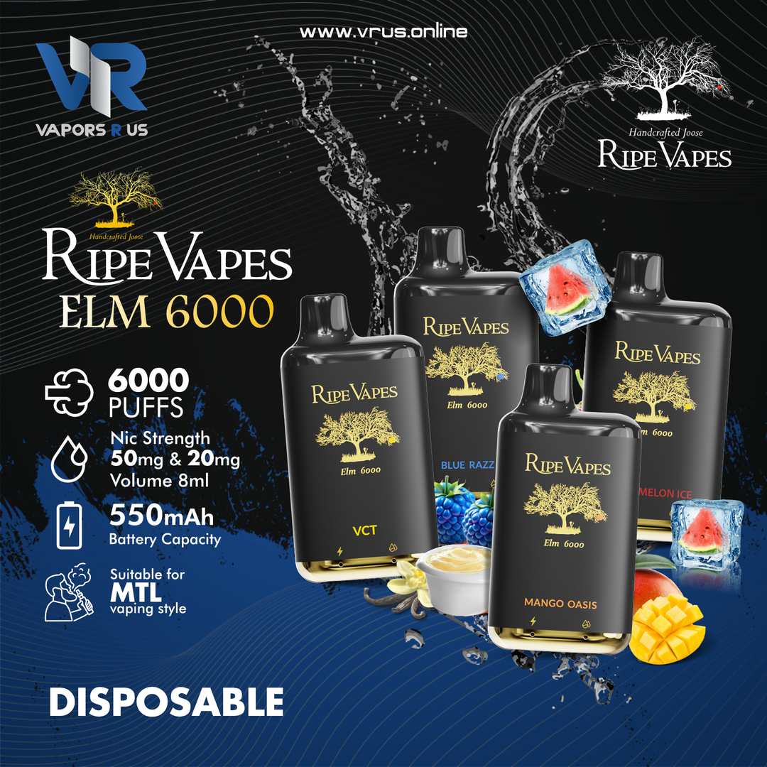 Ripe Vapes ELM 6000 Puffs