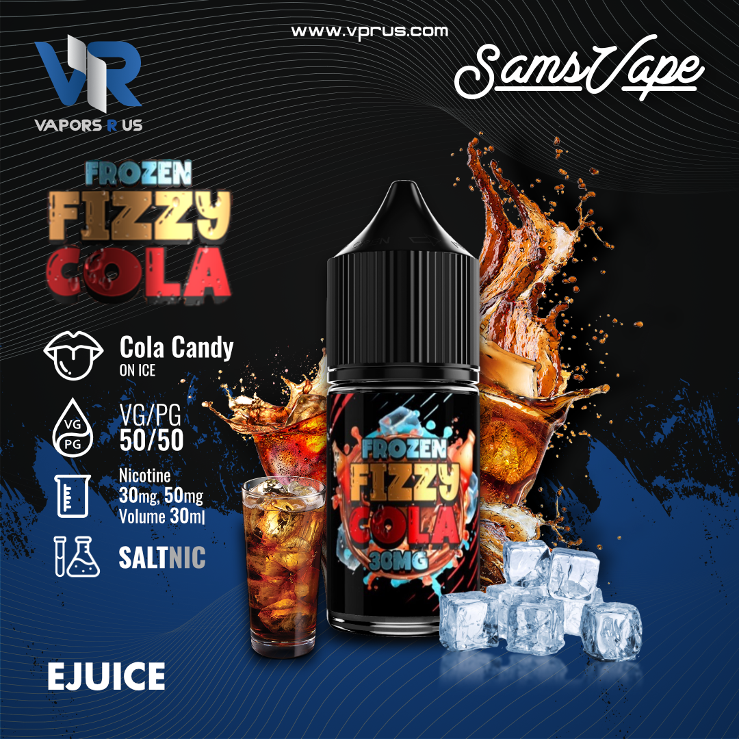 SAM'S VAPE - Frozen Fizzy Cola 30ml (SaltNic)