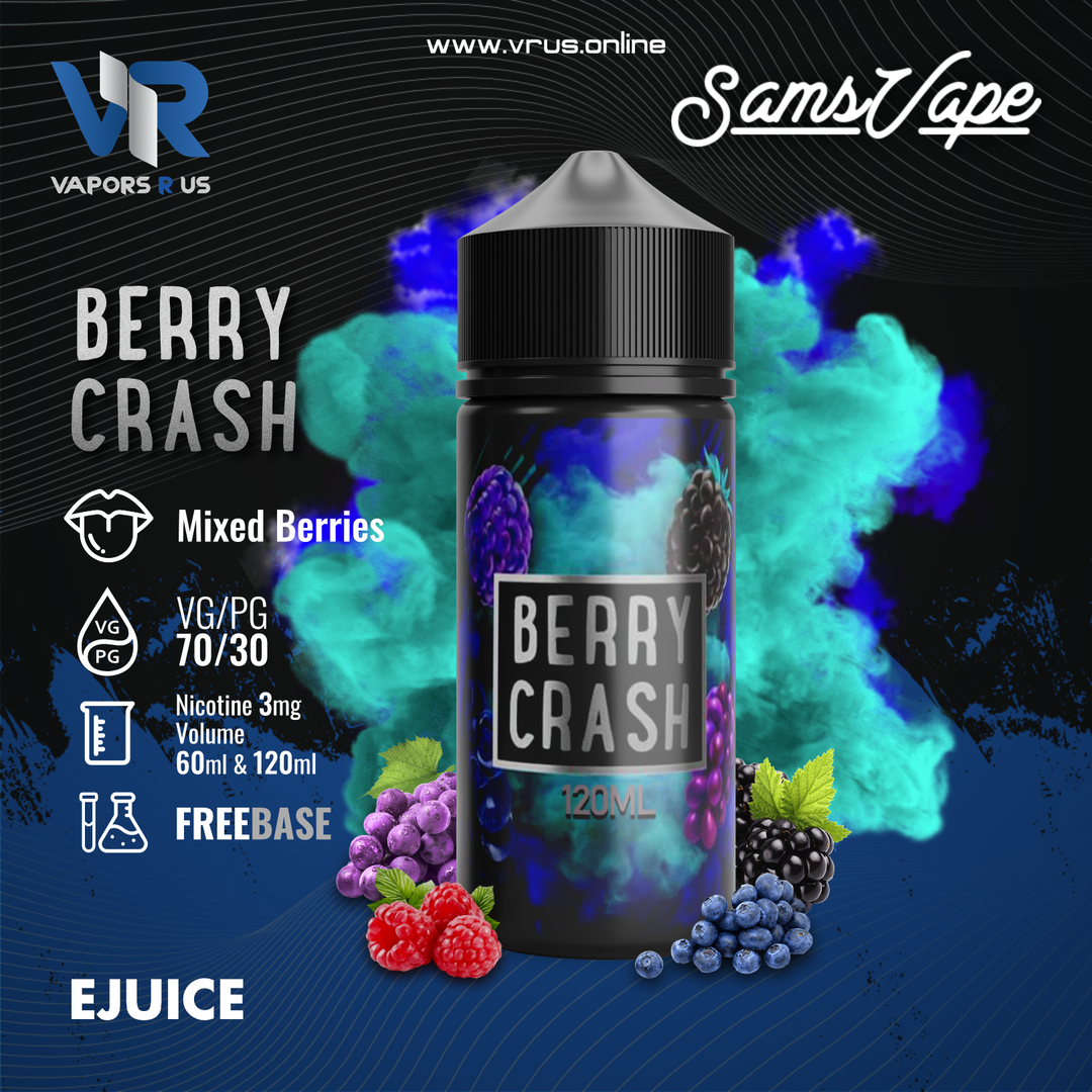 SAM'S VAPE -  Berry Crash 120ml