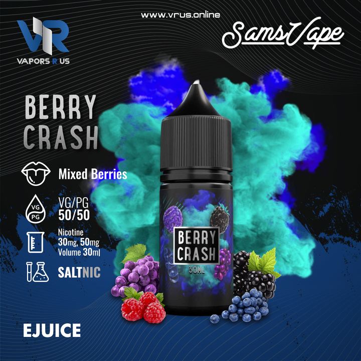 SAM'S VAPE - Berry Crash 30ml (SaltNic)