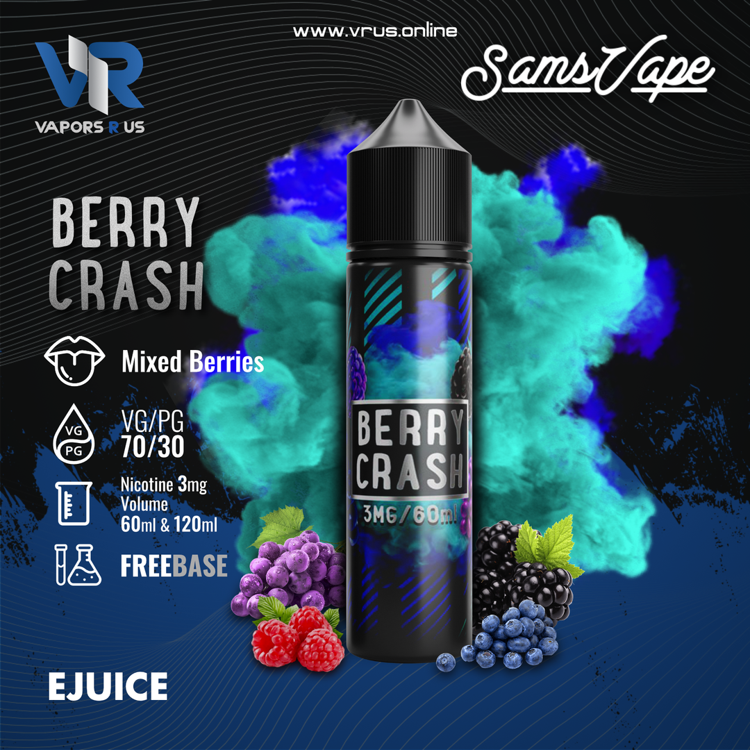 SAM'S VAPE -  Berry Crash 60ml