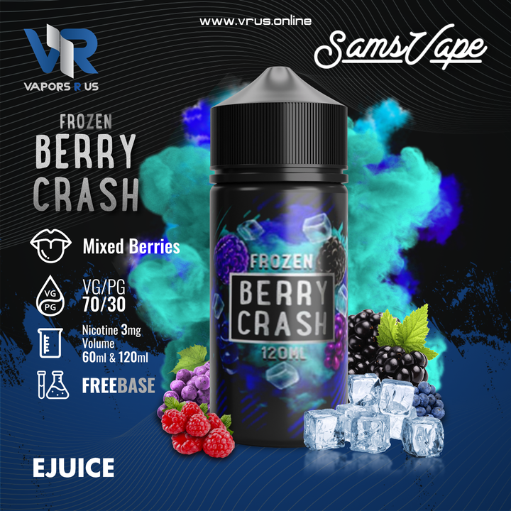 SAM'S VAPE - Frozen Berry Crash 120ml