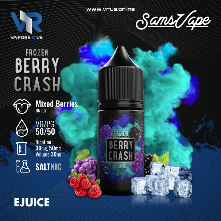 SAM'S VAPE -  Frozen Berry Crash 30ml (SaltNic)
