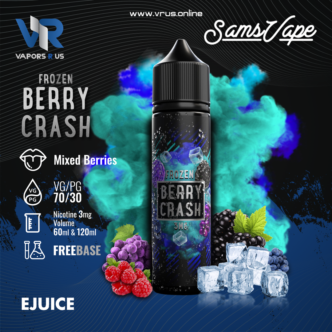 SAM'S VAPE - Frozen Berry Crash 60ml