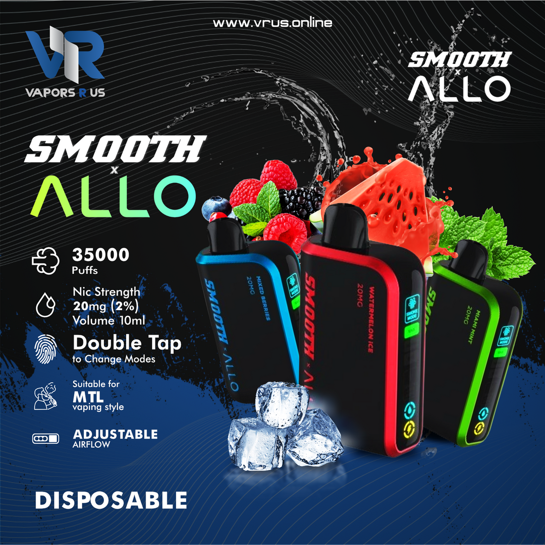 SMOOTH ALLO 35000 PUFFS 20MG