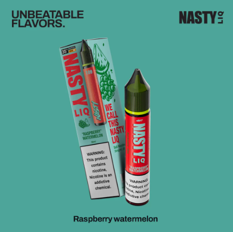 Nasty -  Liq Raspberry Watermelon  30mL (SaltNic)