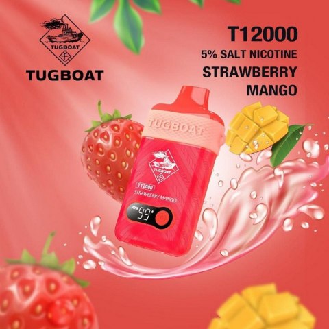 TUGBOAT T12000 Puffs Disposable 50mg