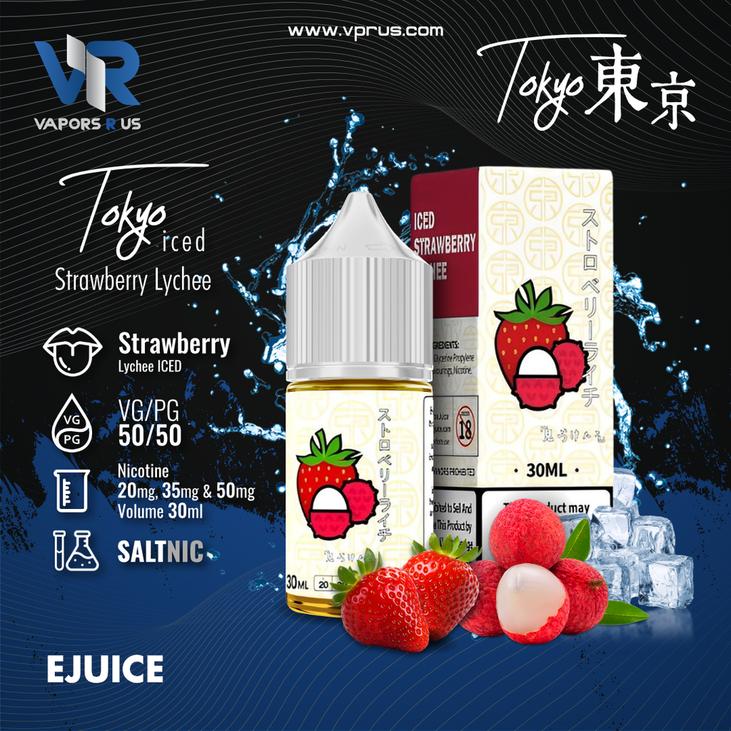 TOKYO - Iced Strawberry Lychee 30ml (SaltNic) Vapors R Us LLC
