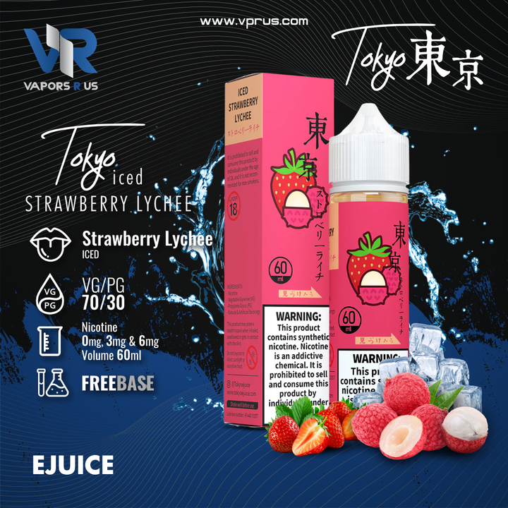 TOKYO - Iced Strawberry Lychee 60ml