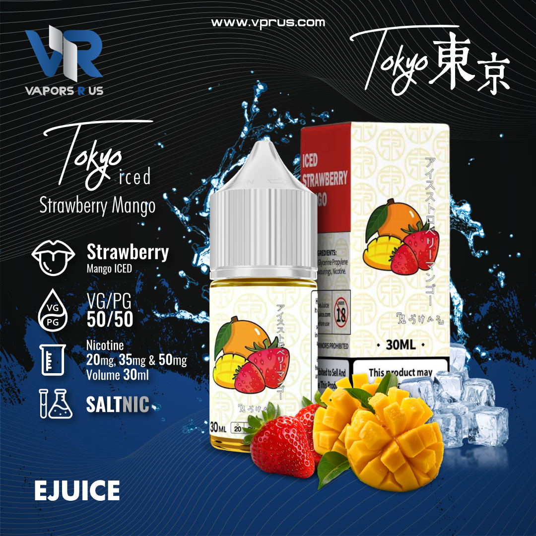 TOKYO - Iced Strawberry Mango  30ml (SaltNic)