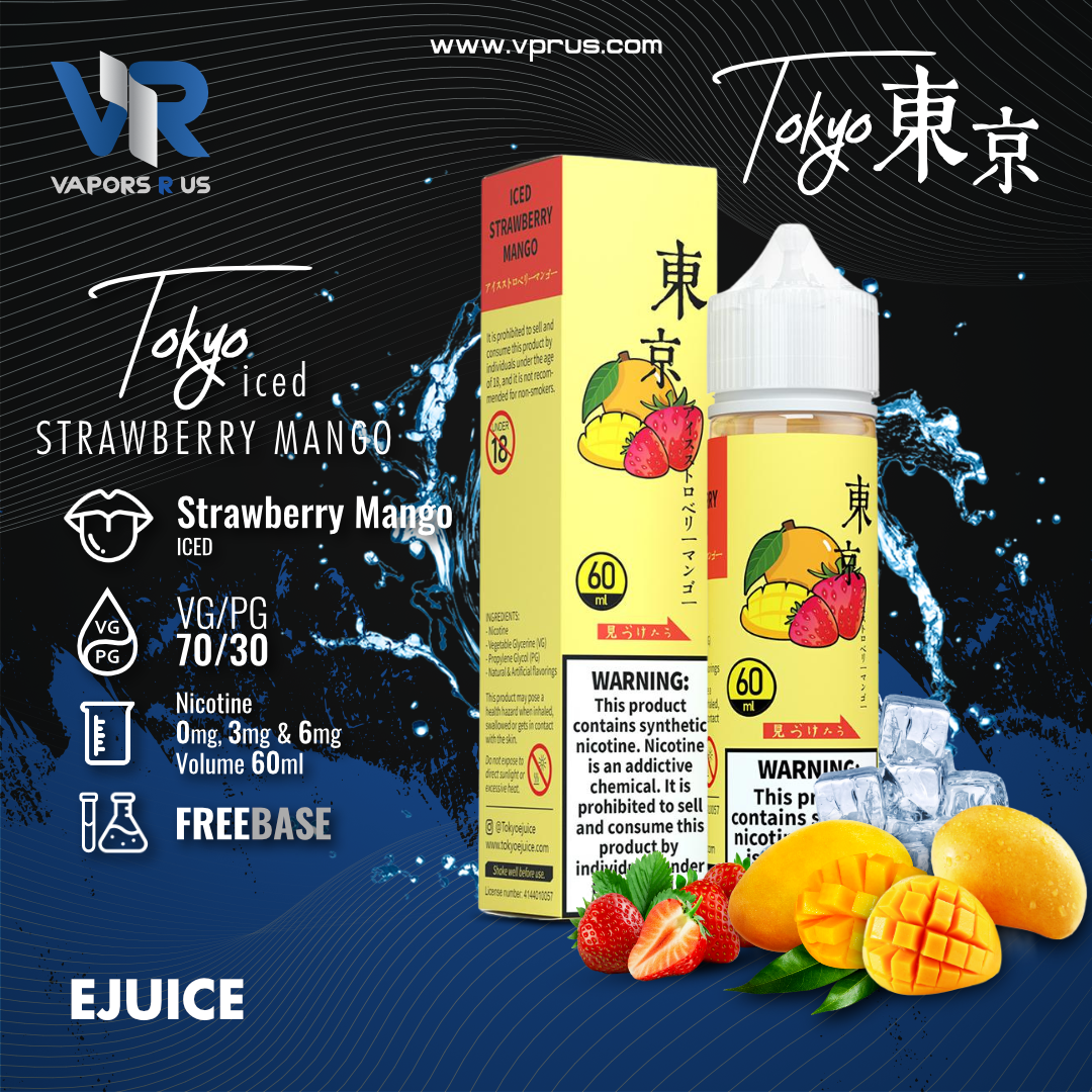 TOKYO - Iced Strawberry Mango 60ml