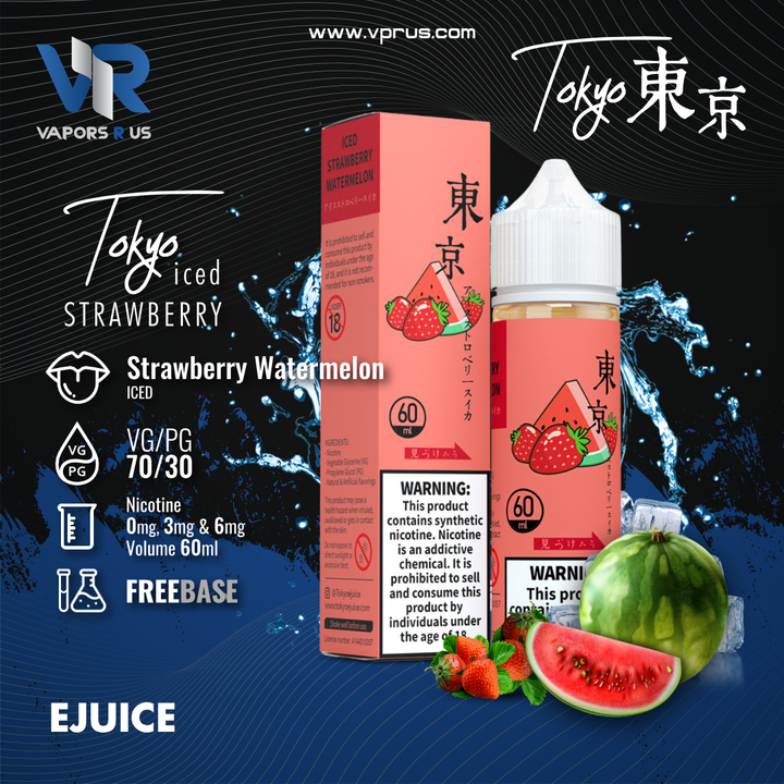 TOKYO - Iced Strawberry Watermelon 60ml