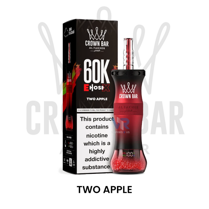 AL FAKHER CROWN BAR E-HOSE X 60000 Puffs (6MG)