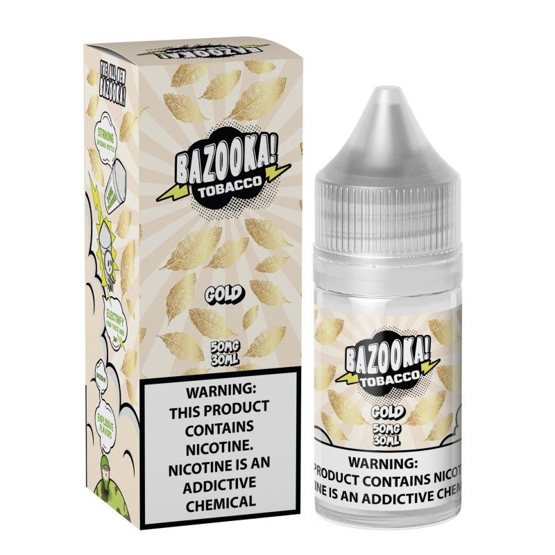 BAZOOKA - Tobacco  - Gold 30ml (SaltNic) | Vapors R Us LLC