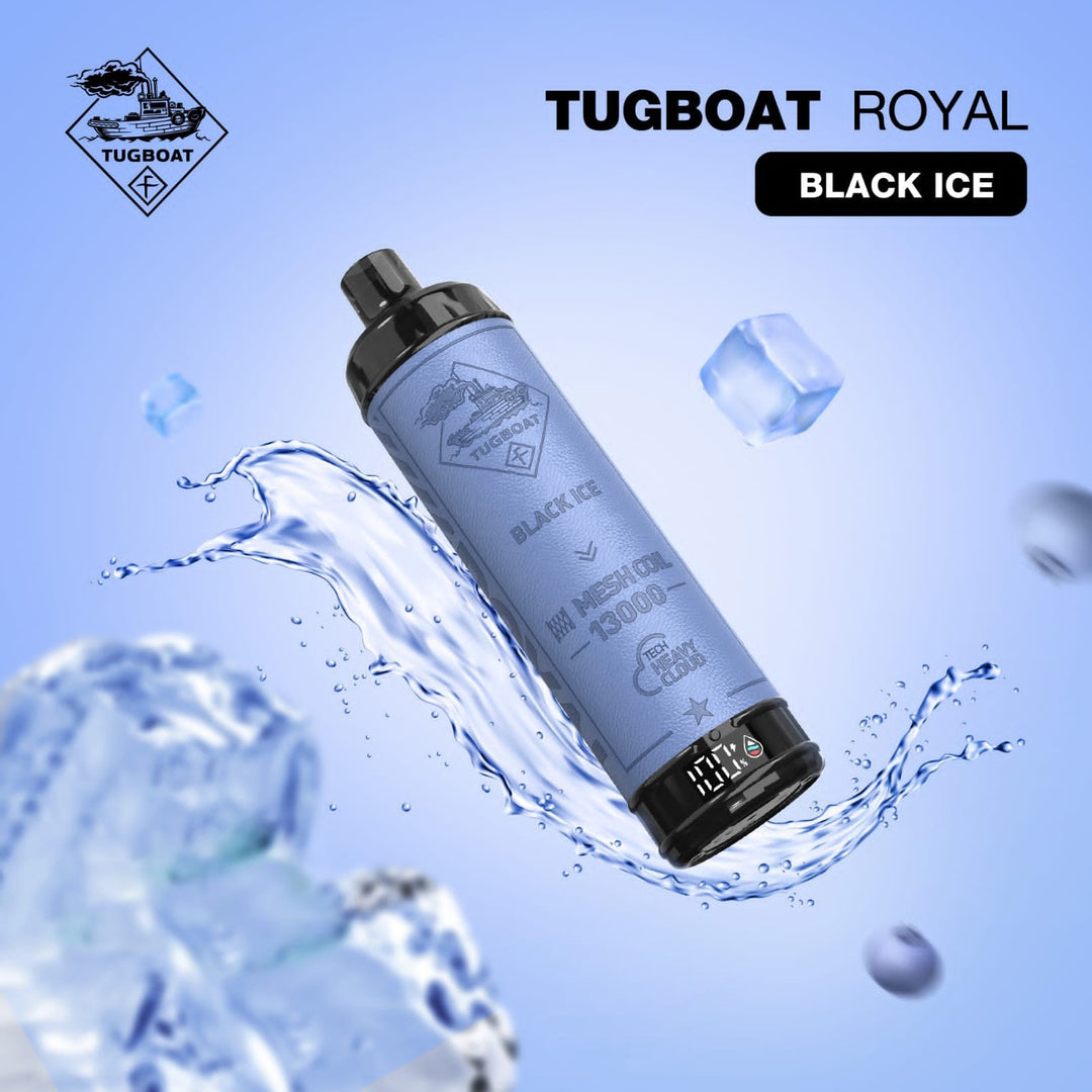 TUGBOAT - Royal DTL 13000 Disposable POD (5MG - FREEBASE)