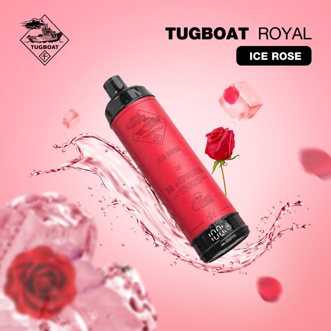 TUGBOAT - Royal DTL 13000 Disposable POD (5MG - FREEBASE)