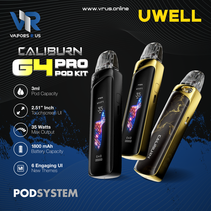 UWELL CALIBURN G4 PRO POD KIT