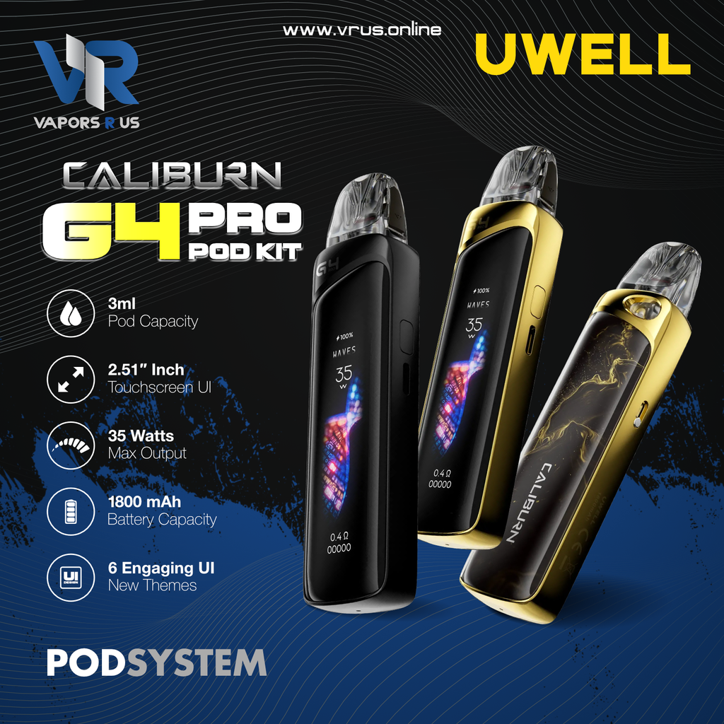 UWELL CALIBURN G4 PRO POD KIT UWELL CALIBURN G4 PRO POD KIT