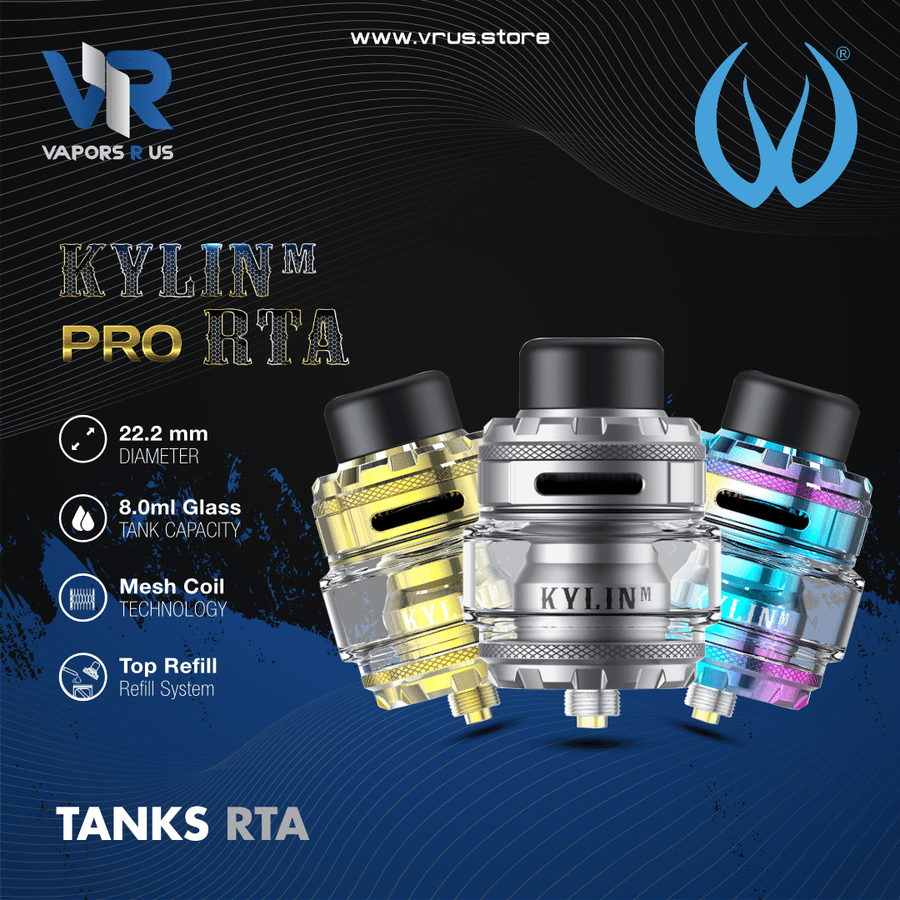 VANDY VAPE - Kylin M PRO 24mm Mesh RTA | Vapors R Us LLC