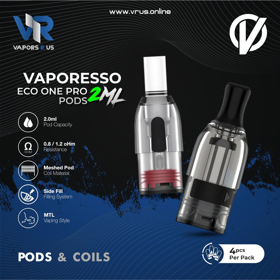 VAPORESSO ECO ONE CARTRIDGE PODS 2ML