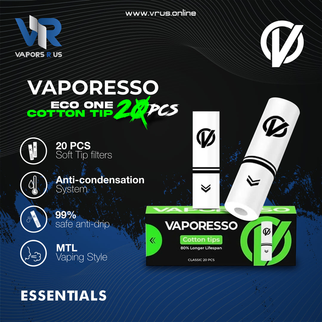 VAPORESSO ECO ONE COTTON TIPS (20pcs/pack)