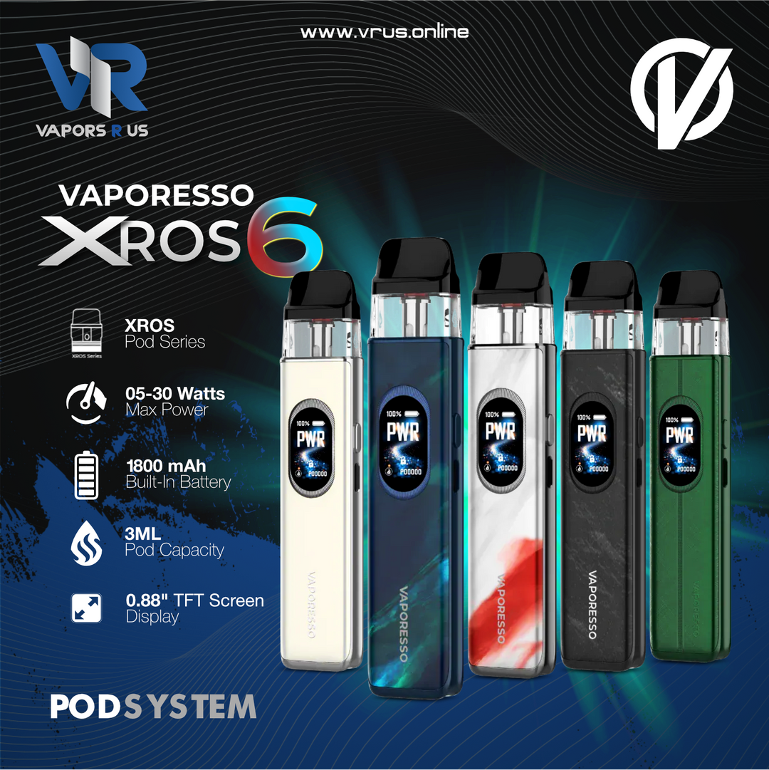 VAPORESSO XROS 6 POD KIT 30W