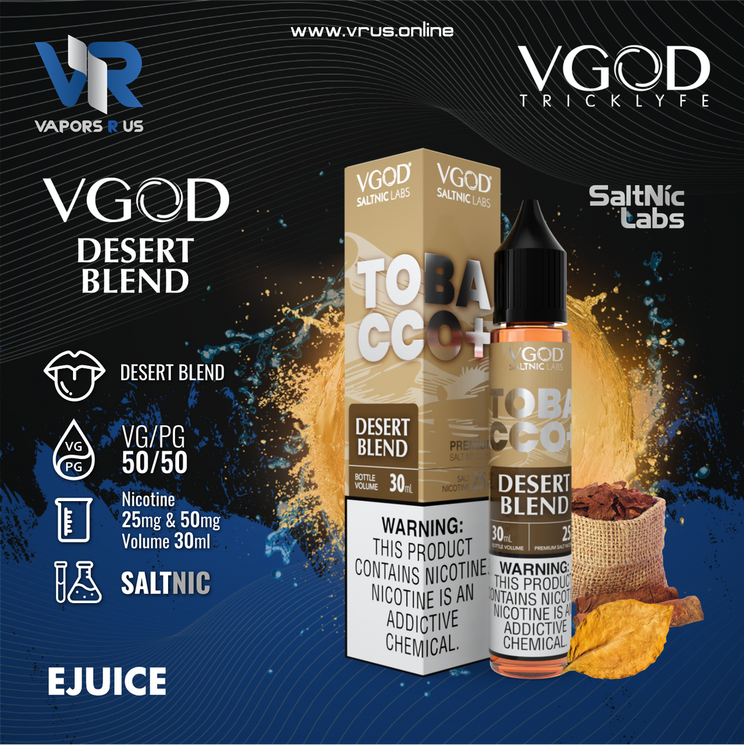 VGOD - DESERT BLEND 30ML (SaltNic) VGOD - DESERT BLEND 30ML (SaltNic)