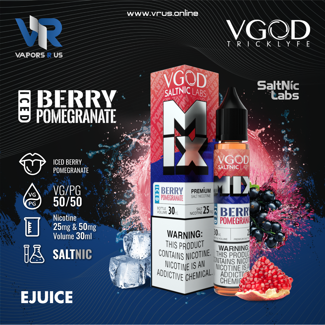 VGOD - ICED BERRY POMEGRANATE 30ML (SaltNic)