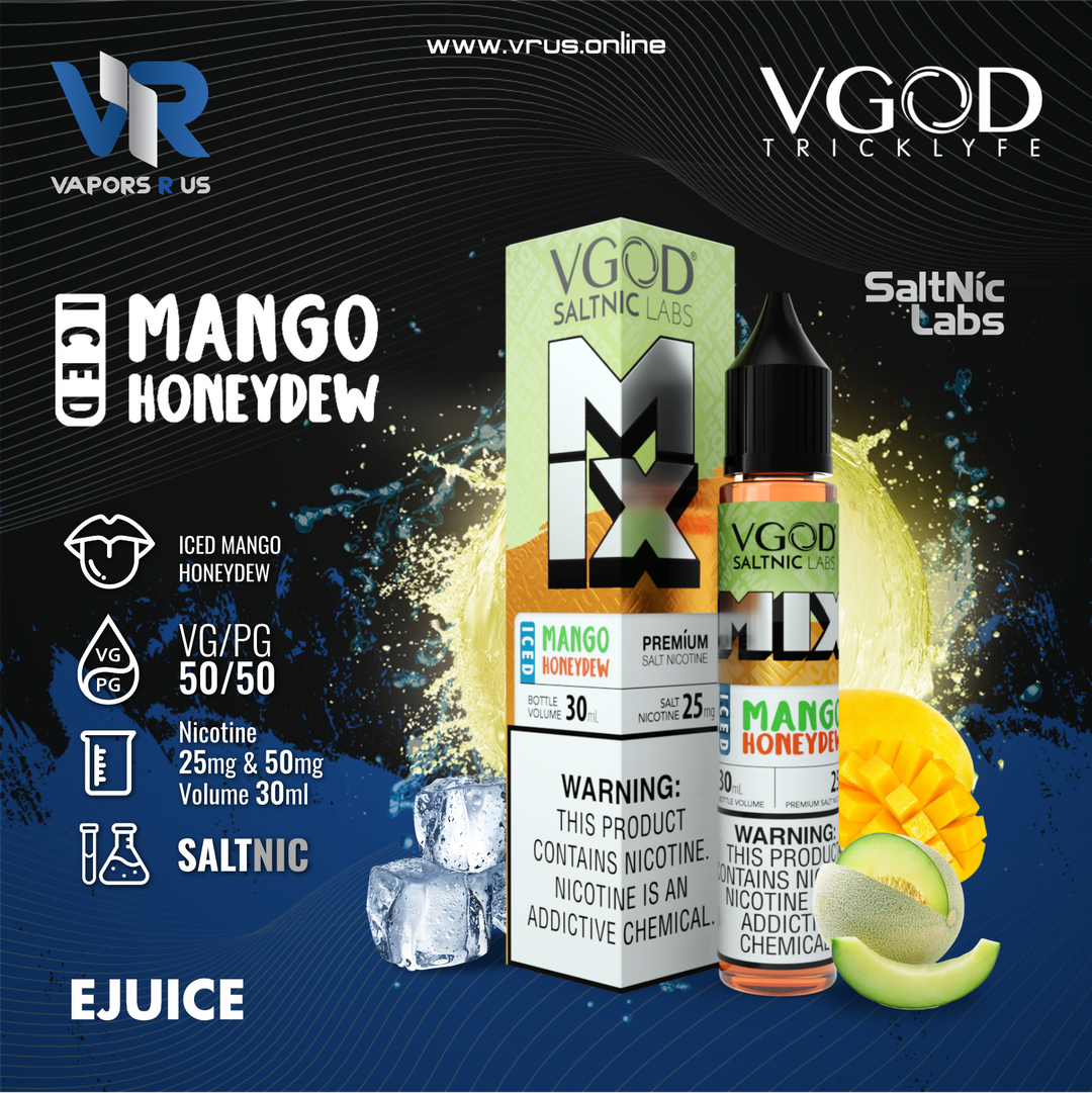 VGOD - ICED MANGO HONEYDEW 30ML (SaltNic)