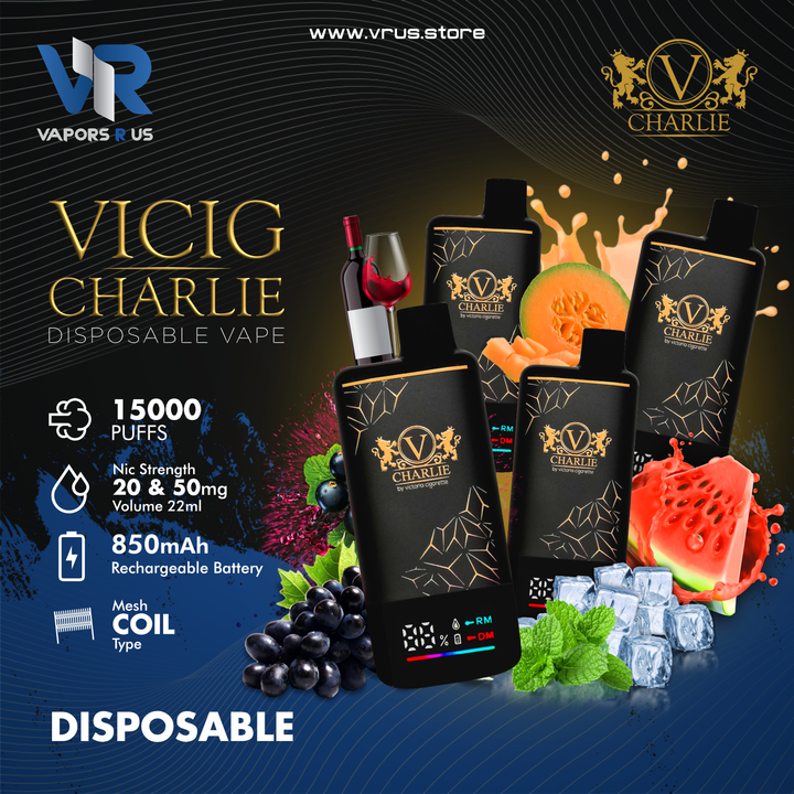 VICIG - CHARLIE Disposable (15000 Puffs)