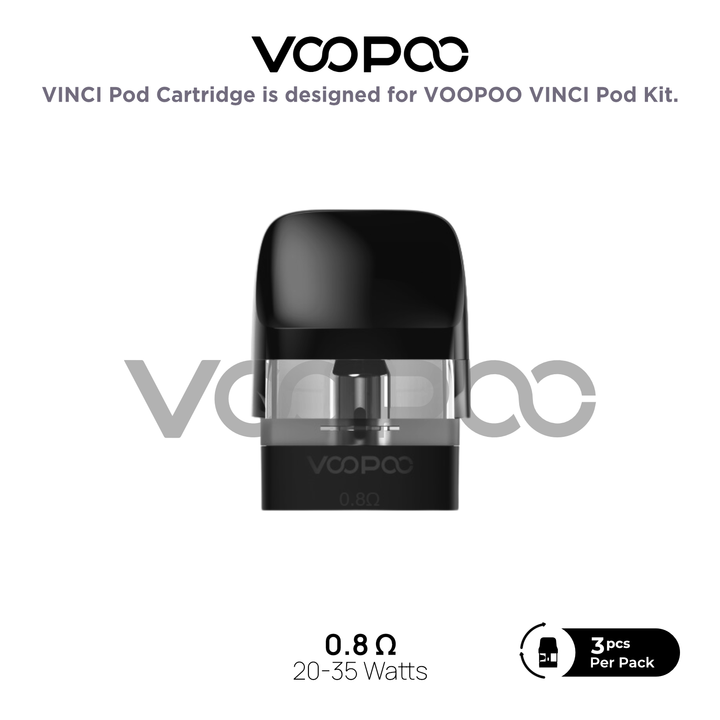 VOOPOO - VINCI Cartridge 3pcs/Pack