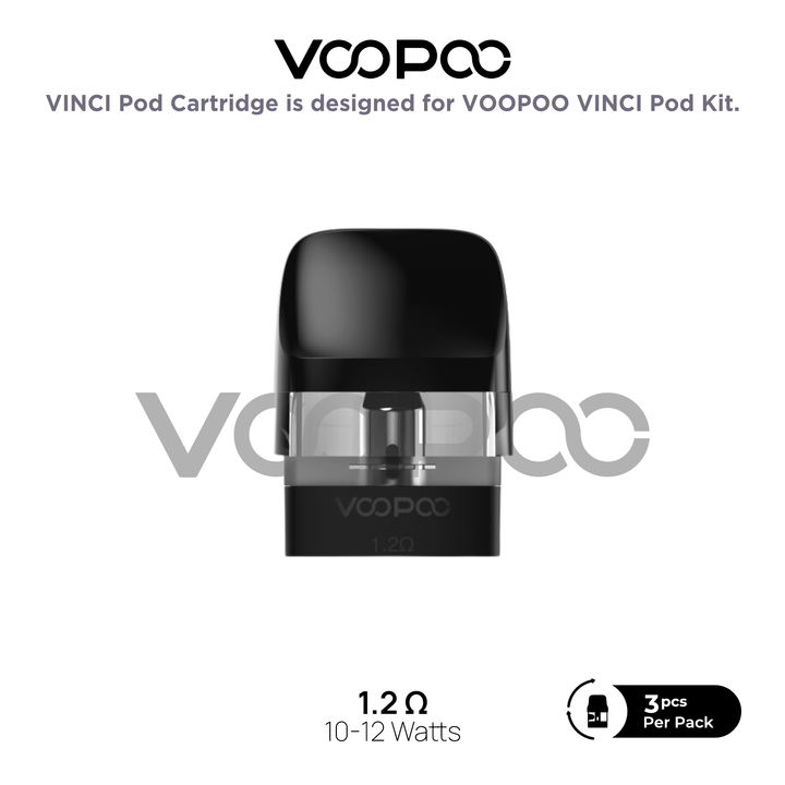 VOOPOO - VINCI Cartridge 3pcs/Pack