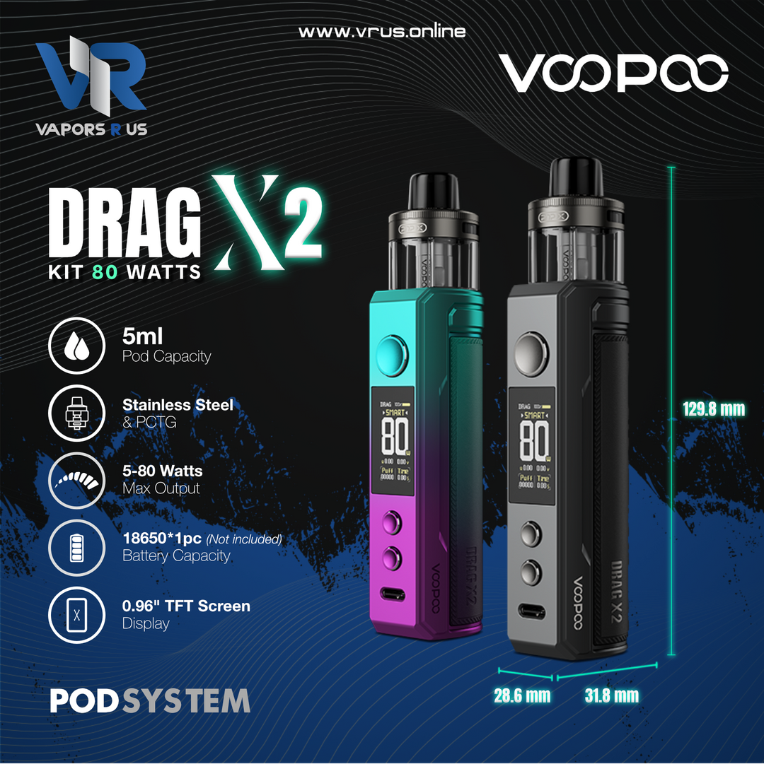 VOOPOO Drag X2 Pod Kit (80w)