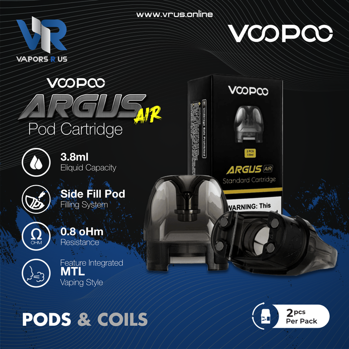 VOOPOO - ARGUS AIR Pod Cartridge 3.8ml 2pcs