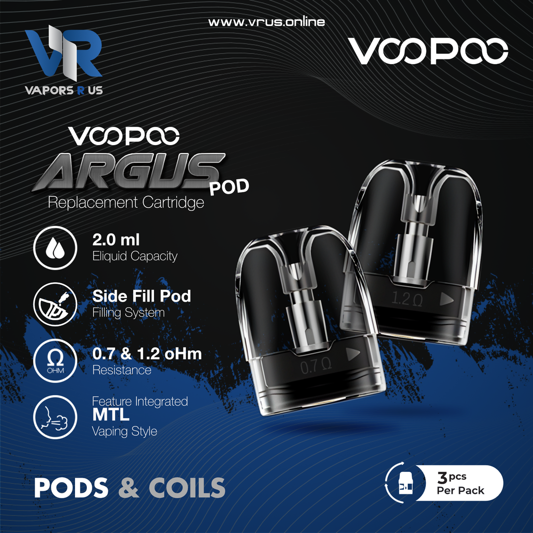 Voopoo Argus Empty Cartridge Voopoo Argus Air (Empty Standard Cartridge) Voopoo Argus E40 Pod Cartridge 2pcs Pack Dubai - Vape Dubai King Voopoo Argus Empty Cartridge Voopoo Argus Air (Empty Standard Cartridge) Voopoo Argus E40 Pod Cartridge 2pcs Pack Dubai - Vape Dubai King