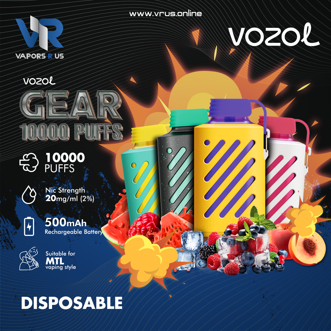 VOZOL -  Gear 10000 Puffs Disposable