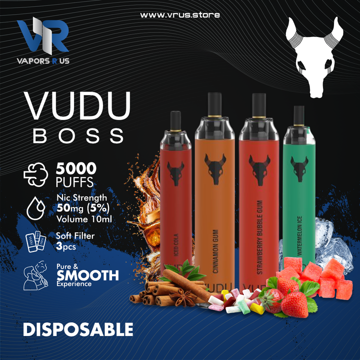 VUDU – Filter Disposable Vape (5% - 5000puffs)