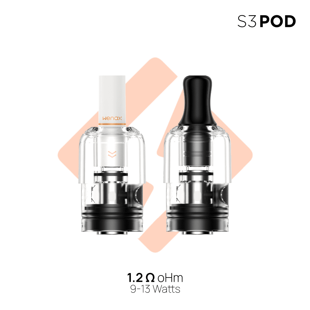 Geekvape Wenax S3 Cartridge GEEKVAPE Geekvape Wenax S3 Evo Pod Kit 1100mAh-Same Cartridge 3 Choices Geekvape Wenax S3 Cartridge GEEKVAPE Geekvape Wenax S3 Evo Pod Kit 1100mAh-Same Cartridge 3 Choices