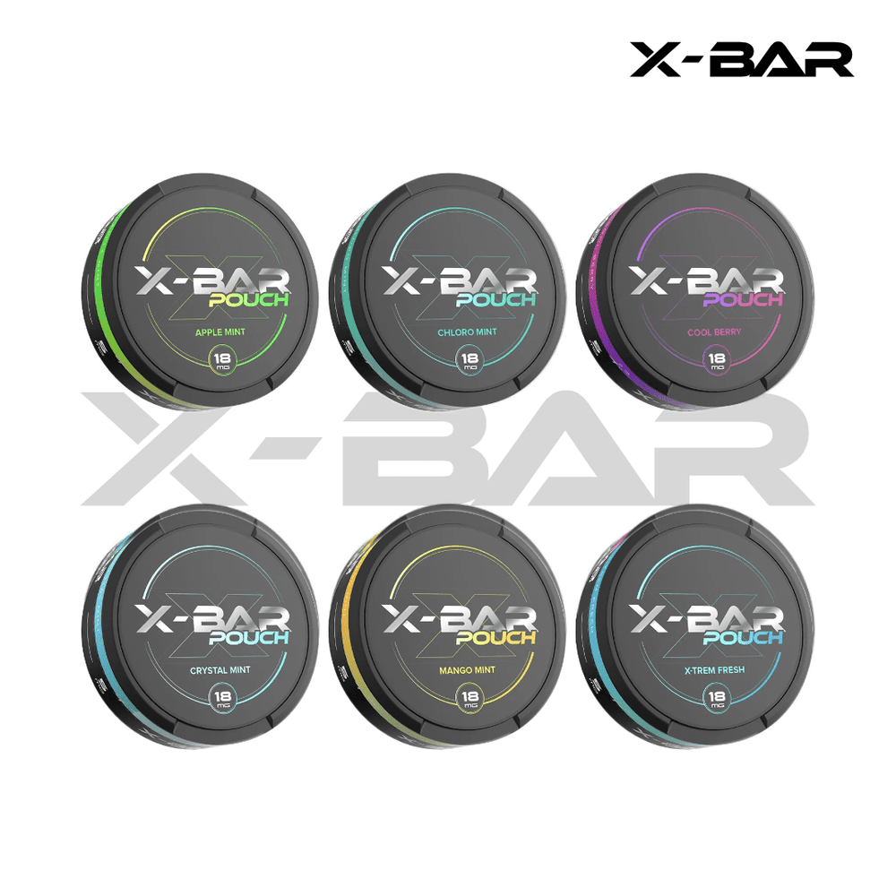 X BAR Nicotine Pouches Flavors