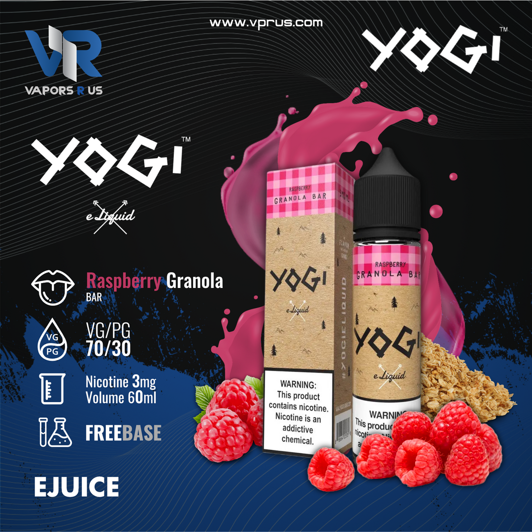 YOGI - Raspberry  Granola 60ml