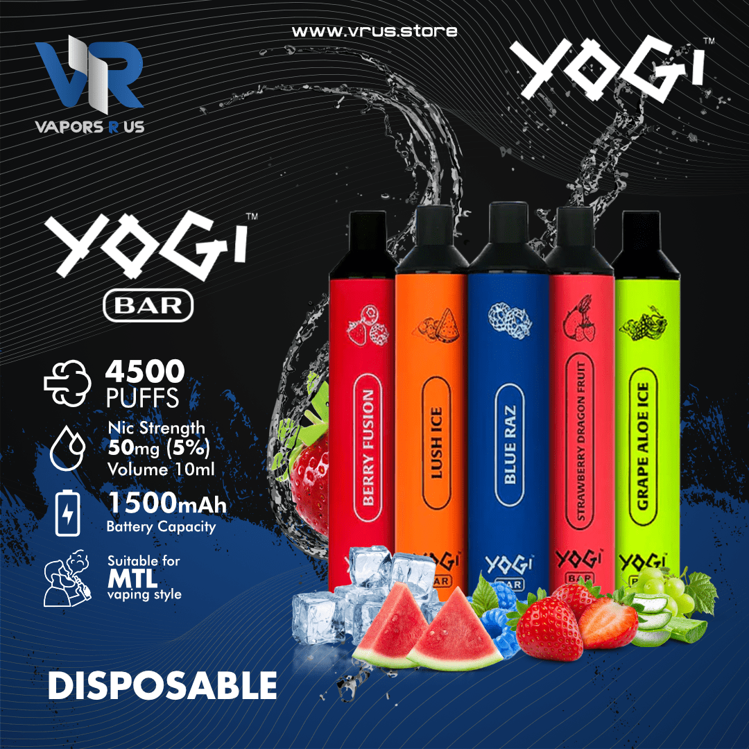 YOGI BAR - 4500 Puffs | Vapors R Us LLC