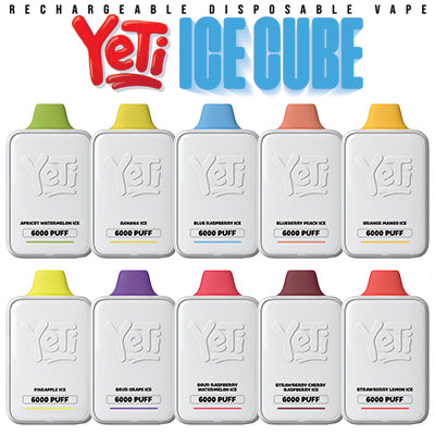 Yeti - Ice Cube 6000 Puff Disposable 20mg