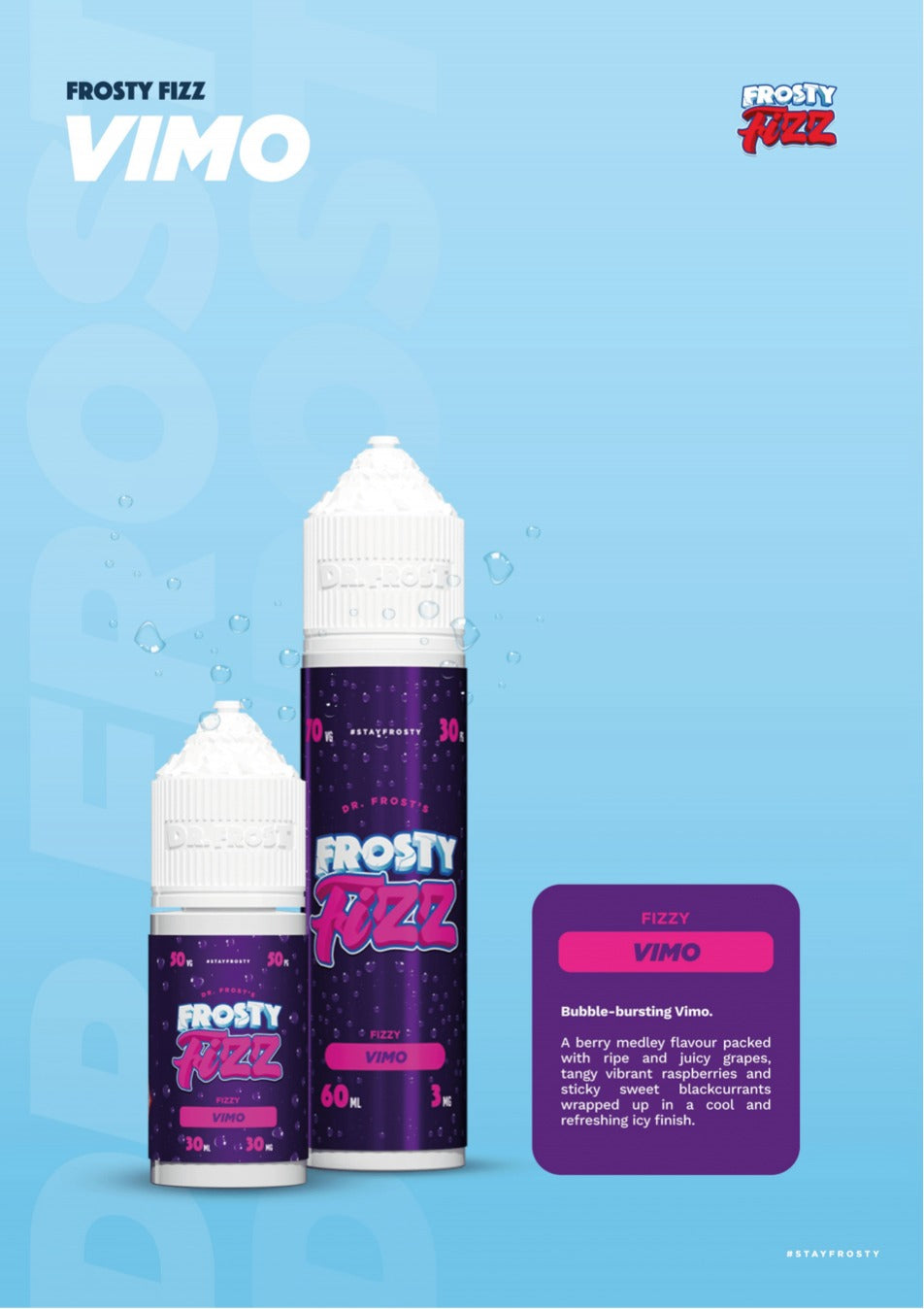 DR FROST - Fizzy Vimto 30ml (Saltnic)